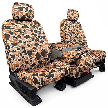 Old School Duck Camo Seat Covers